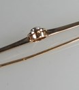 Antieke Art-Deco brochette met diamant