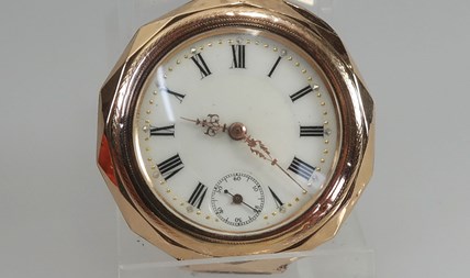 Antiek gouden heren zakhorloge