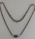 Antiek zilveren collier