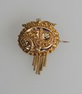 Antieke gouden broche